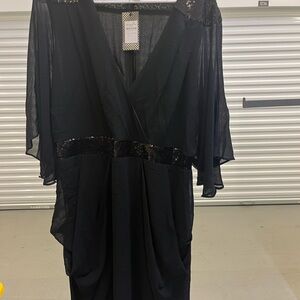 Elegant Black Evening Dress